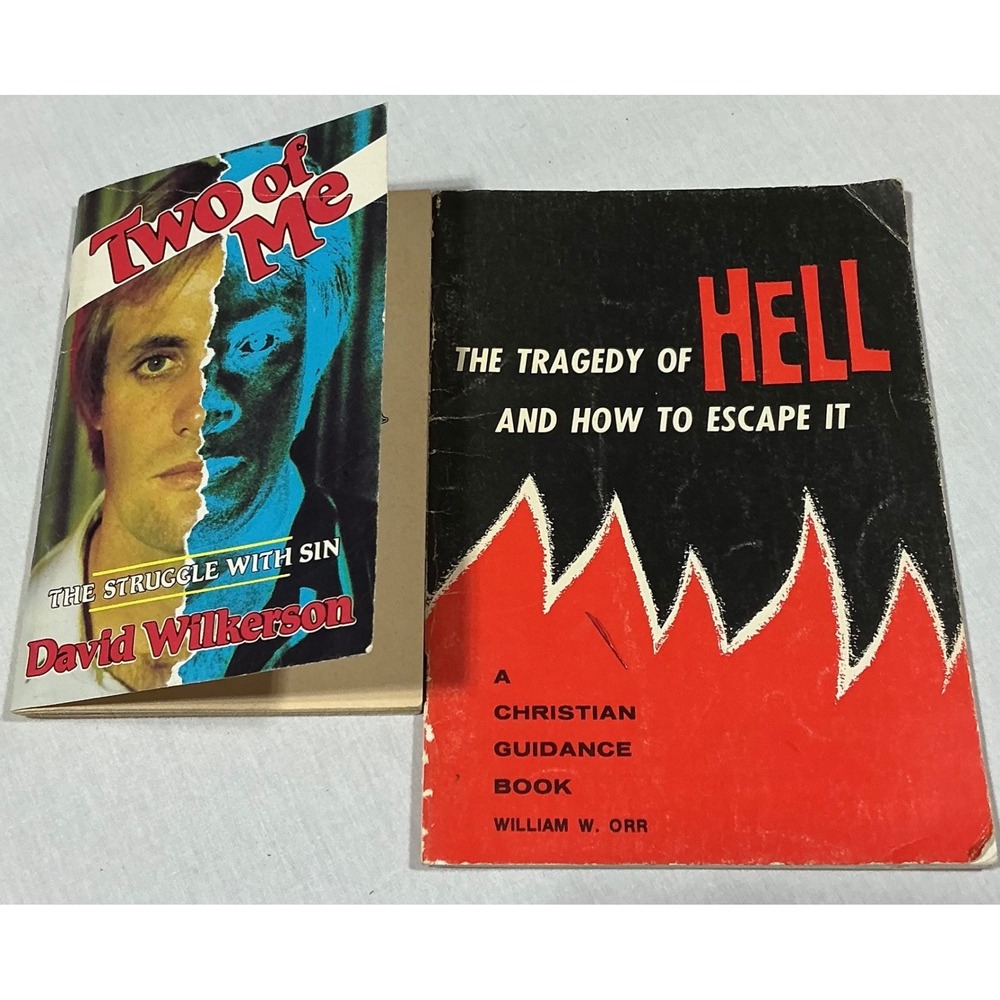 David Wilkerson Two of Me The Struggle With Sin 1980 Christian Paperback Book